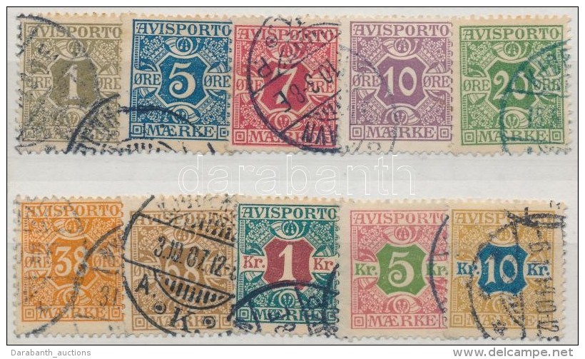 O 1907 AVISPORTO Mi 1-10 X (Mi EUR 120,-) - Other & Unclassified