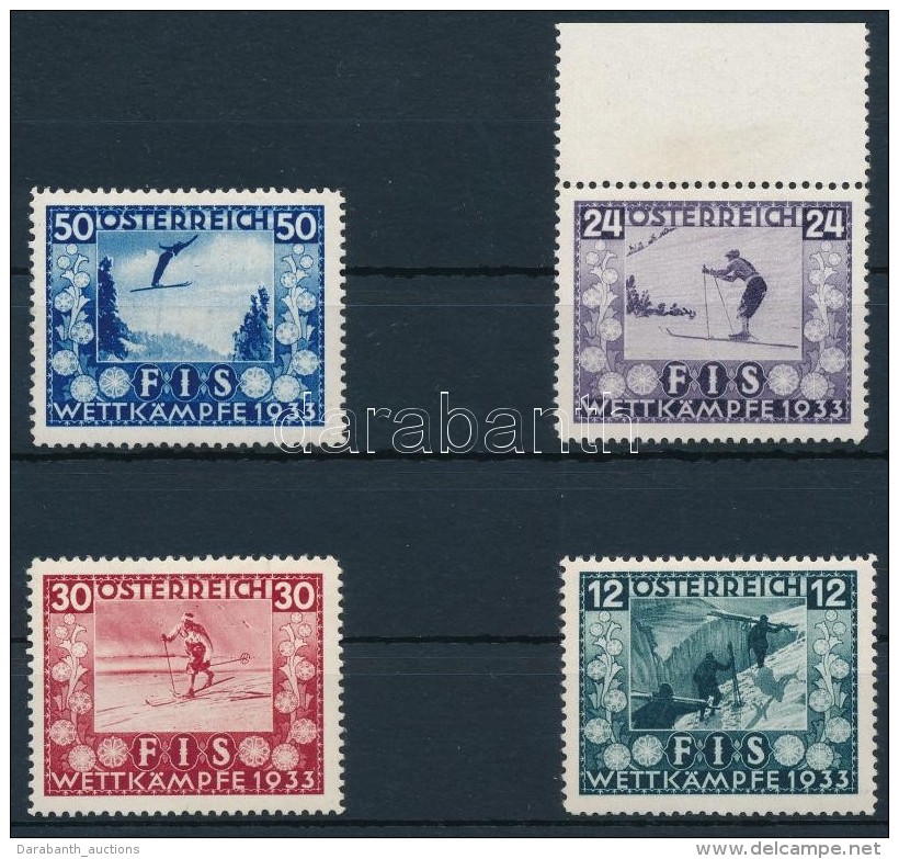 ** 1933 FIS Sor Mi 551-554 - Other & Unclassified