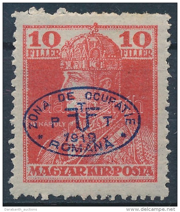 * Debrecen 1919 Károly 10f (12.000) / Mi 37. Signed: Bodor - Other & Unclassified