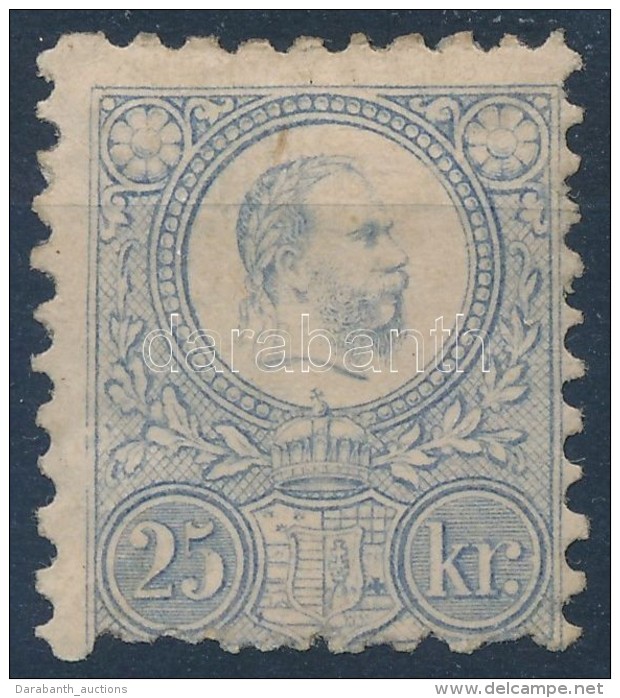 * 1871 Réznyomat 25kr Részben Eredeti Gumizással / Mi 13 With Partly Original Gum - Other & Unclassified