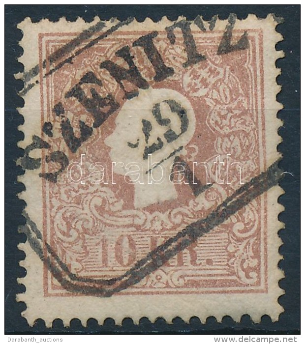 O 1858 10kr I. ,,SZENITZ' - Other & Unclassified