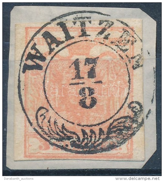 1850 3kr MP. Type III.; 'WAITZEN' - Other & Unclassified