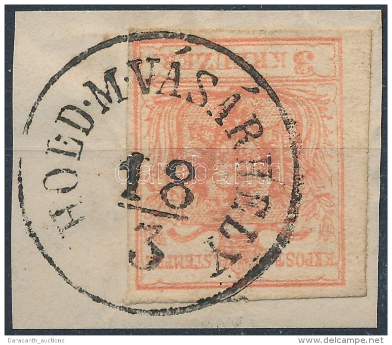 1850 3kr MP. Type III. 'HOLD.M.VÁSÁRHELY' - Other & Unclassified