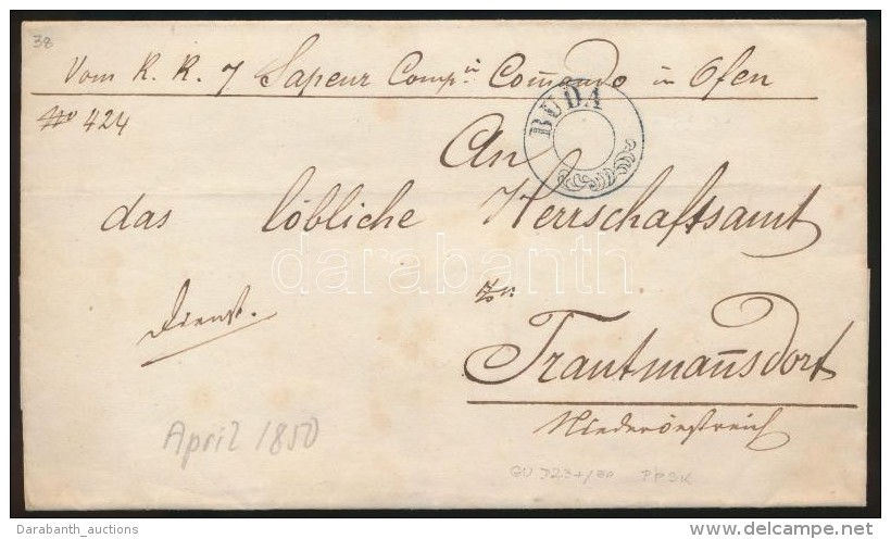 1850 Franco 'BUDA' - Trautmansdorf - Other & Unclassified