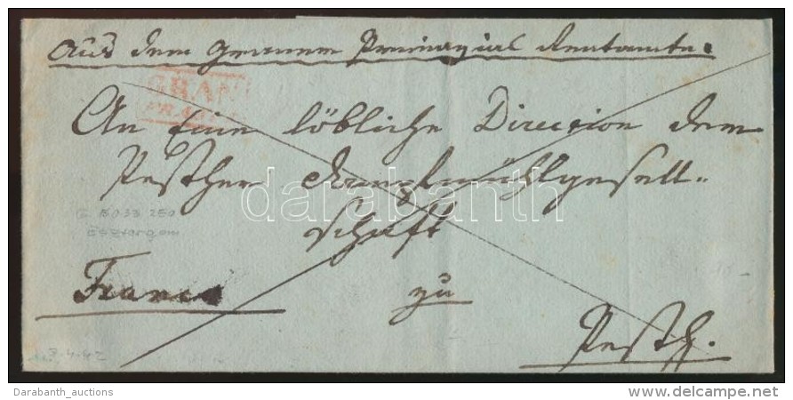 1842 Franco Piros / Red 'GRAN / FRANCO' - Other & Unclassified