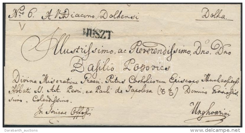 1839 Ex Offo Dolha - ,,HUSZT' - Unghvarini - Other & Unclassified