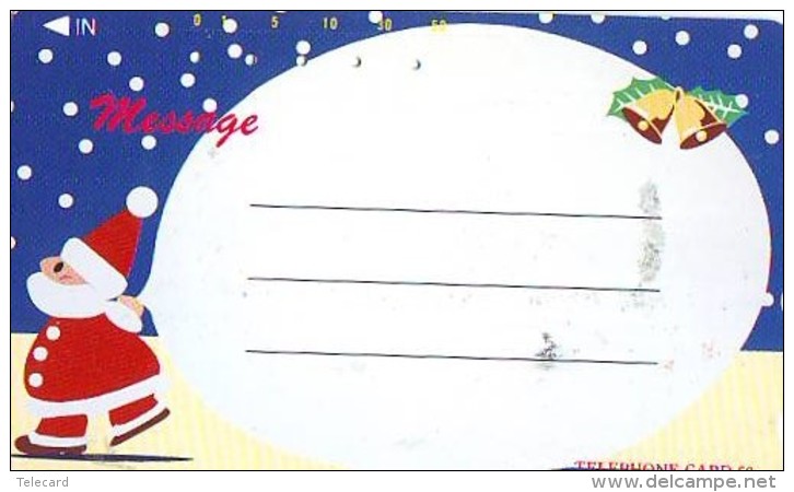 Télécarte Japon NOËL (1971) MERRY CHRISTMAS * Phonecard * Telefonkarte WEIHNACHTEN JAPAN * KERST NAVIDAD * NATALE - Noel