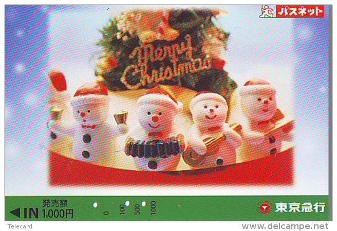 Télécarte Japon NOËL (1998) * MERRY CHRISTMAS * Phonecard TK WEIHNACHTEN JAPAN KERST NAVIDAD * NATALE - Noel