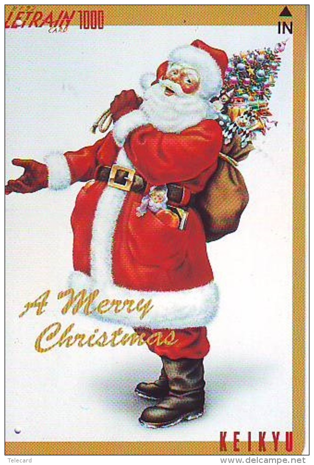 Télécarte Japon NOËL (1999) * MERRY CHRISTMAS * Phonecard TK WEIHNACHTEN JAPAN KERST NAVIDAD * NATALE - Noel