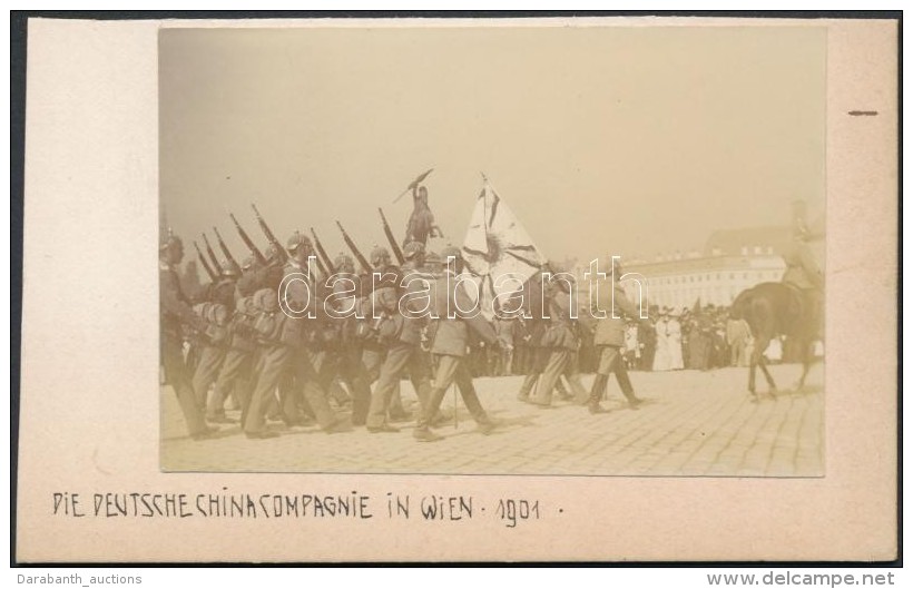 1901 A Német Kínai Hadsereg Felvonulása Bécsben. / 1901 The German China-army In Wienna... - Other & Unclassified