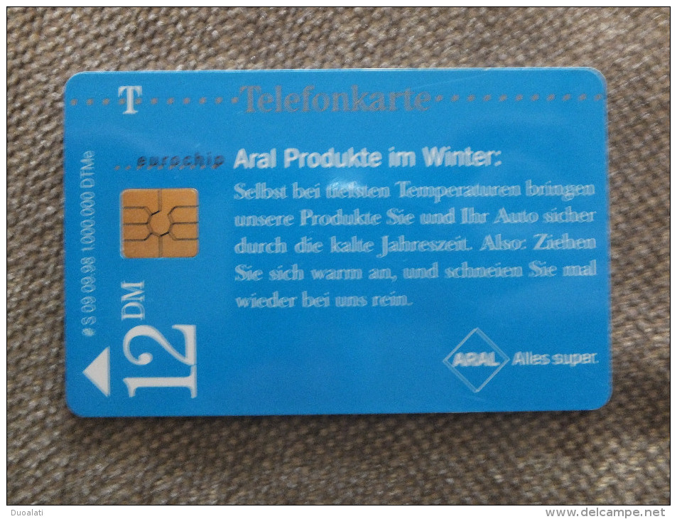 Germany, Deutschland, S serie, 4 Telefonkarten, 4 Phonecards, ESSO, ARAL, used