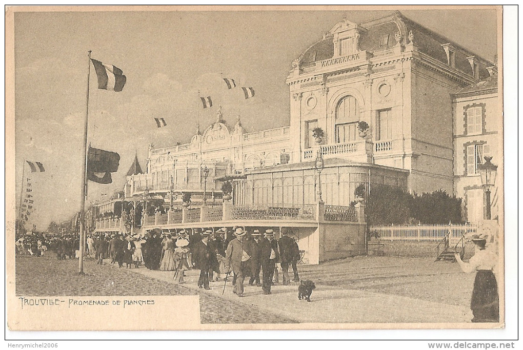 Calvados - 14 - Trouville Promenade De Planches - Trouville