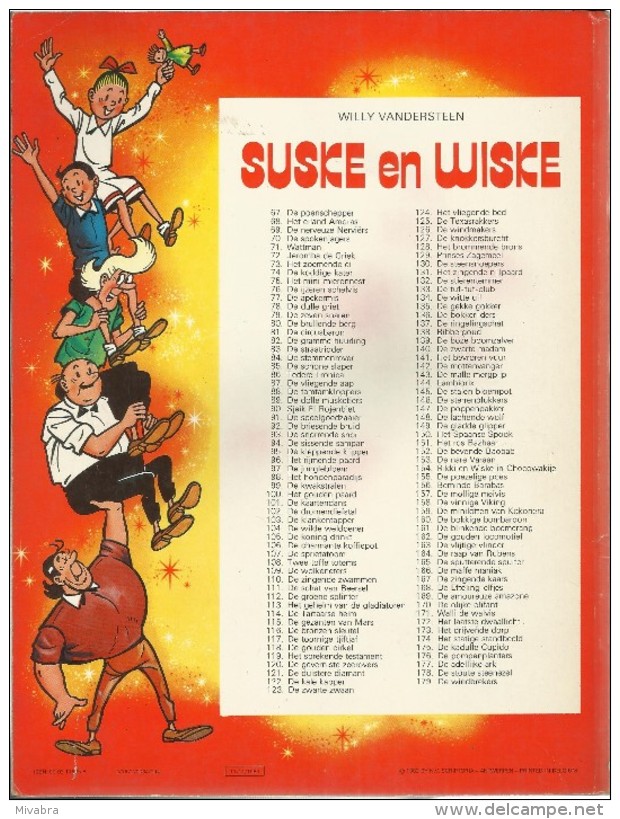 SUSKE EN WISKE / N° 132 / DE STIERNTEMMER  / WLLY VANDERSTEEN - Suske & Wiske