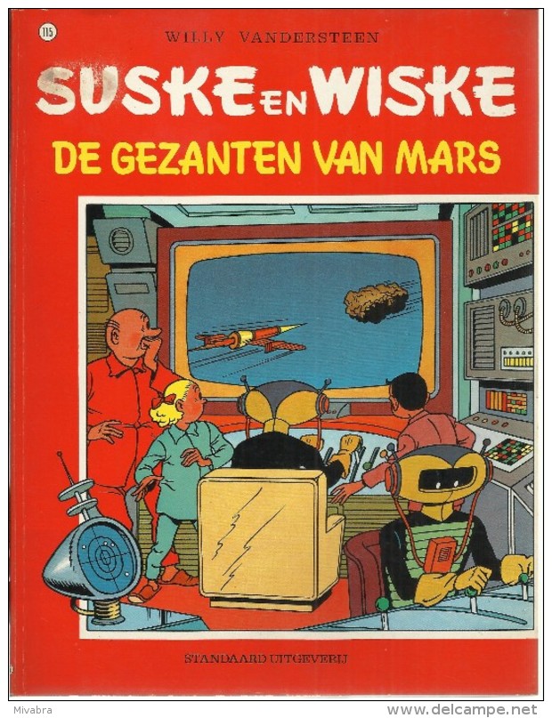 SUSKE EN WISKE / N° 115 / DE GEZANTEN VAN MARS / WLLY VANDERSTEEN - Suske & Wiske