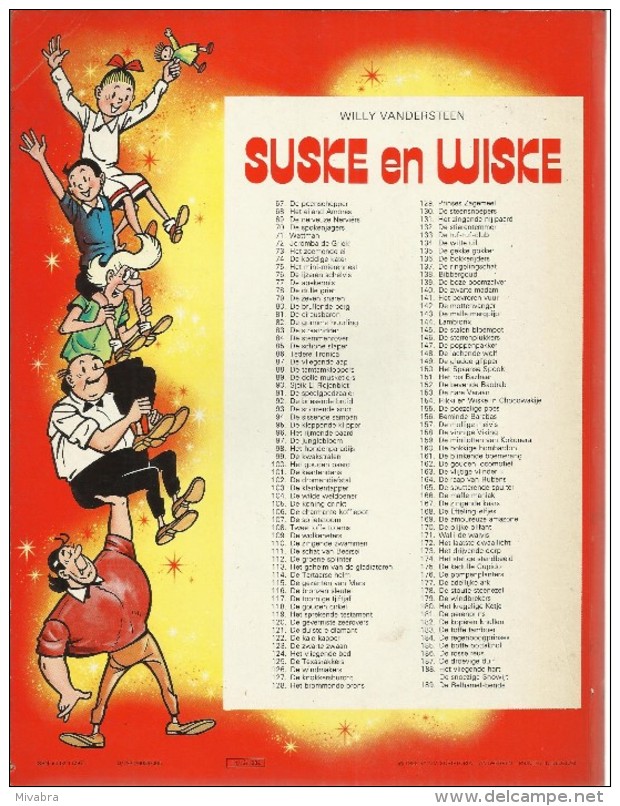 SUSKE EN WISKE / N° 115 / DE GEZANTEN VAN MARS / WLLY VANDERSTEEN - Suske & Wiske