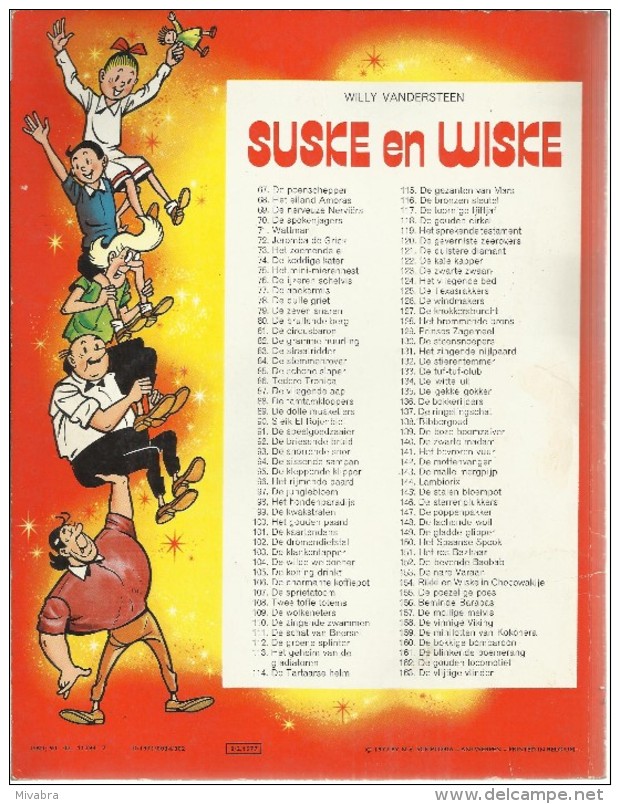 SUSKE EN WISKE / N° 112 / DE GROENE SPLINTER / W. VANDERSTEEN - Suske & Wiske