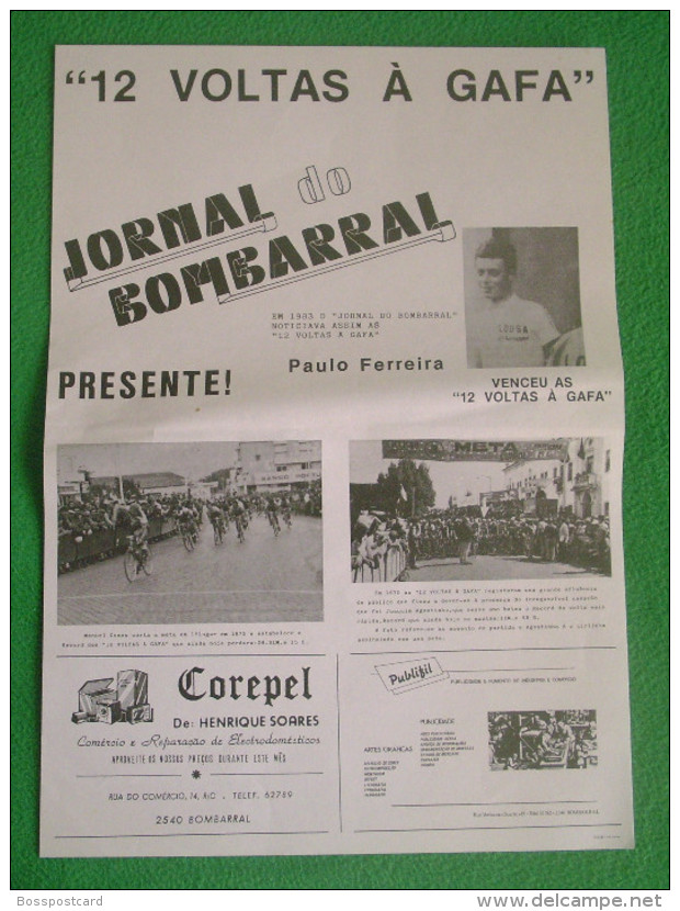 Bombarral - Jornal Do Bombarral Nº 11 E 12 De Julho/Agosto De 1984. Leiria. - Zeitungen & Zeitschriften