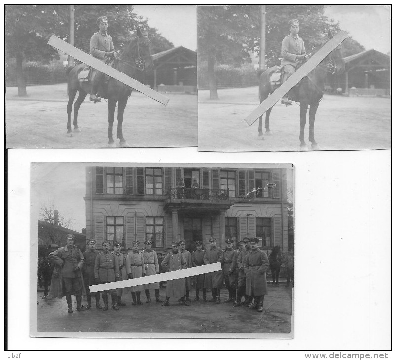 Wavrille Meuse Argonne Mai 1916 Occupation Allemande Soldats Officiers Du I.R92 Village Habitations 8 Photos 14-18 Ww1 - War, Military