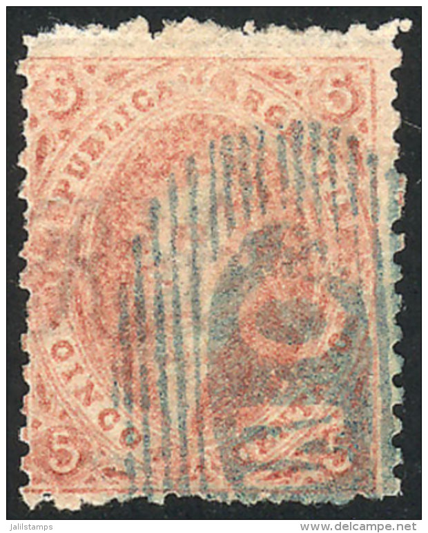 GJ.19, 1st Printing, Blue OM Cancel, VF Quality! - Usati