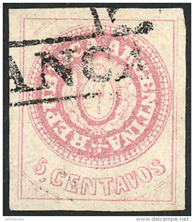 GJ.14, Worn Plate, With Tiny Thin On Back, Superb Front, Catalog Value US$40 - Oblitérés