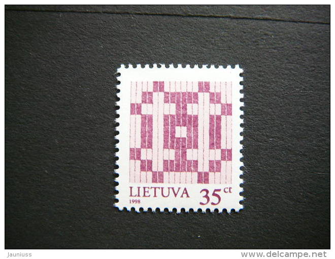 Lietuva Litauen Lituanie Litouwen Lithuania 1998 MNH # Mi. 670 Definitive Issue.Double Cross. - Lithuania