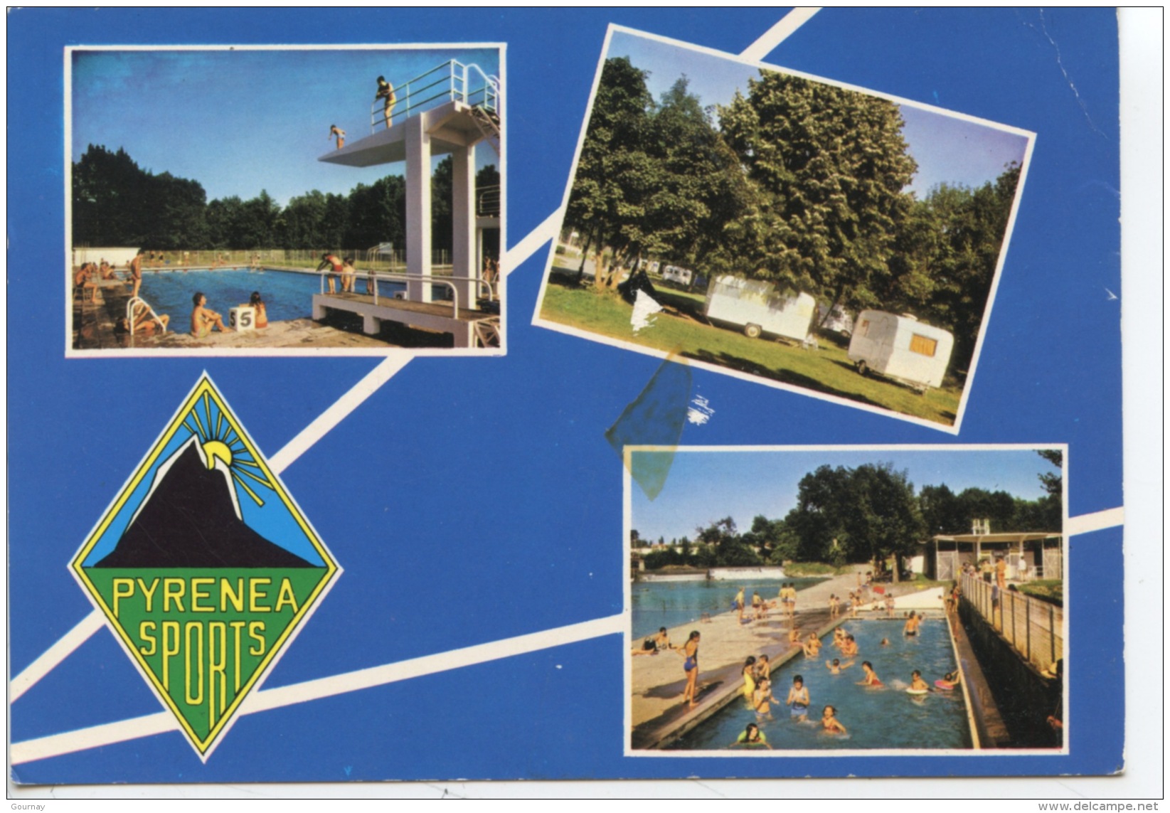 Bizanos - Pau Club Pyrenea Sports : Camping Caravaning Et Piscine Du Coy (ed Europe N°158) - Bizanos