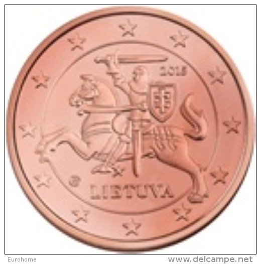 Litauen 2015      5 Cent   !!  Unc Uit De Rol - UNC Du Rouleaux  !! - Litauen