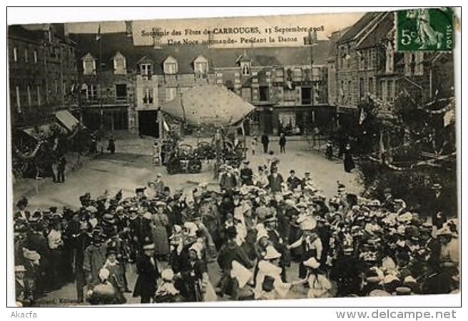 CPA Carrouges - Une Noce Normande Pendant La Danse  (P476) - Other & Unclassified