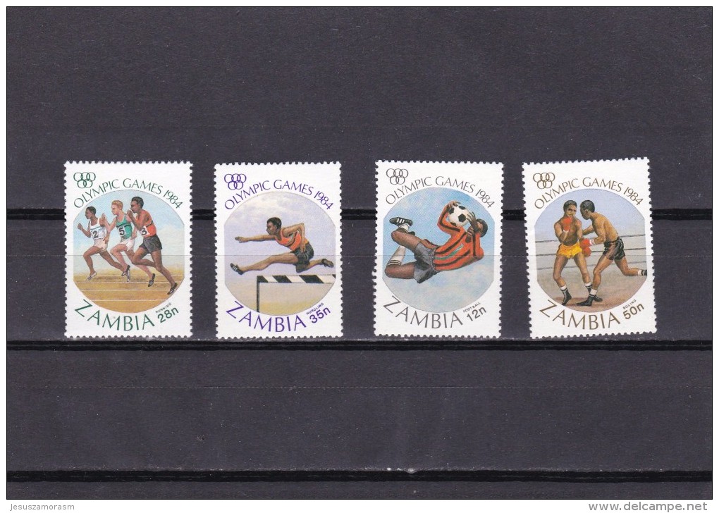 Zambia Nº 302 Al 305 - Zambia (1965-...)