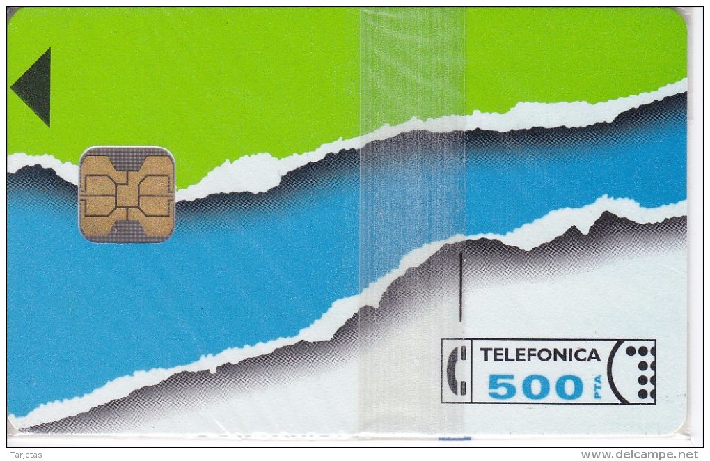 G-005 TARJETA DE 500 PTAS DE RASGADO CORPORATIVO DEL 06/92 Y TIRADA 10000  NUEVA-MINT - Emisiones Gratuitas