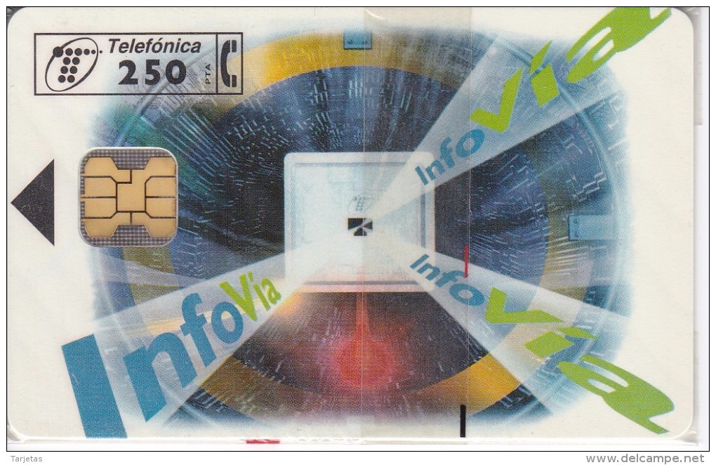 G-010 TARJETA DE ESPAÑA DE SIMO TCI´95  TIRADA 7000 Y FECHA 11/95 (NUEVA-MINT) - Emisiones Gratuitas