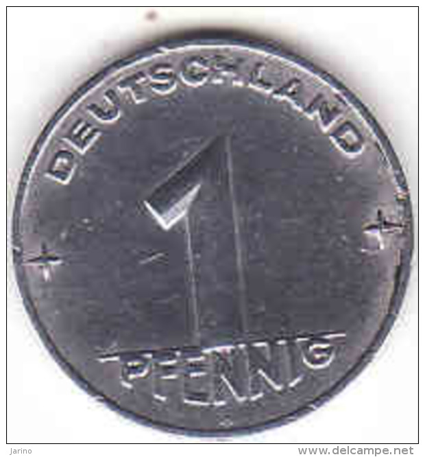 Deutschland DDR 1 Pfennig 1953 A - 1 Pfennig