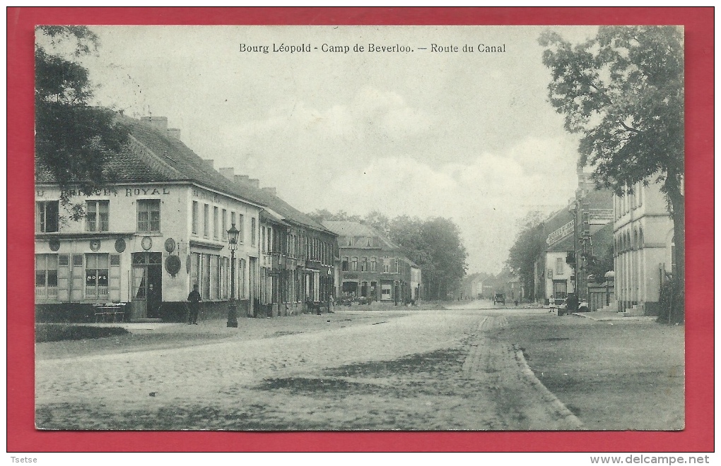 Leopoldsburg / Bourg Léopold - Rue Du Canal - 1913 ( Verso Zien ) - Leopoldsburg