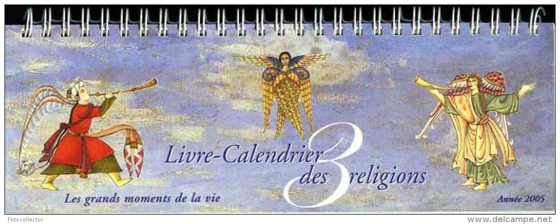 Livre Calendrier Des Religions 2005 : Les Grands Moments De La Vie - Autres & Non Classés