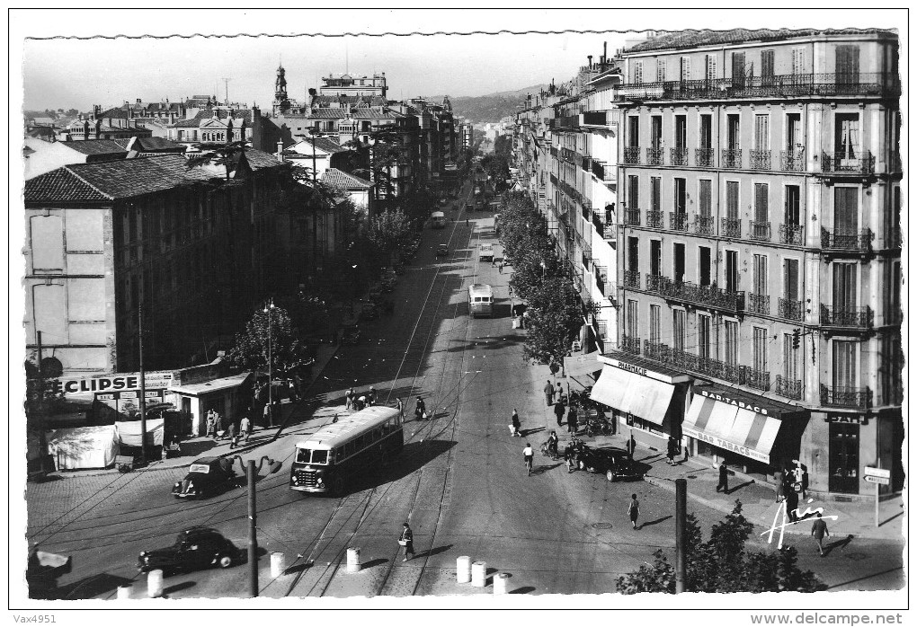 TOULON LE BOULEVARD DE STRASBOURG - Toulon