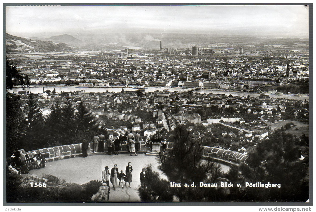 2125 - Ohne Portokosten - Alte Foto Ansichtskarte - Linz Pöstlingberg Gel - 1955 - Linz Pöstlingberg
