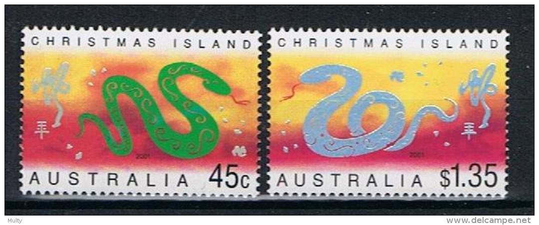 Christmaseiland Y/T 483 / 484  (**) - Christmas Island