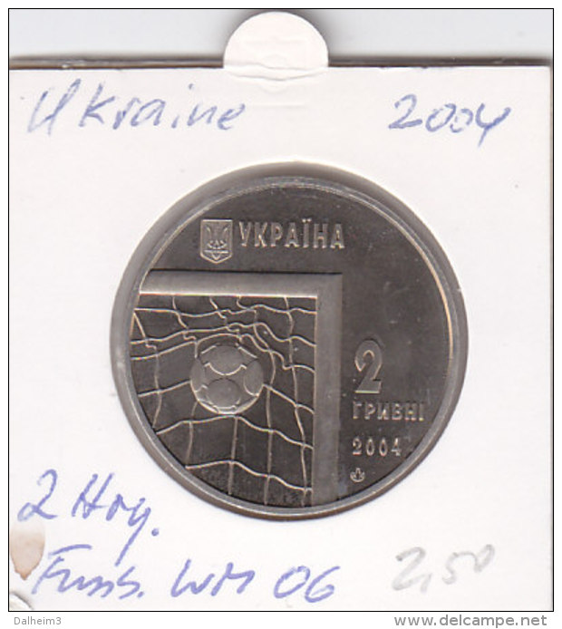 Ukraine 2004 - 2 HR - Unc. - Fussball WM 2006 Unc - Oekraïne