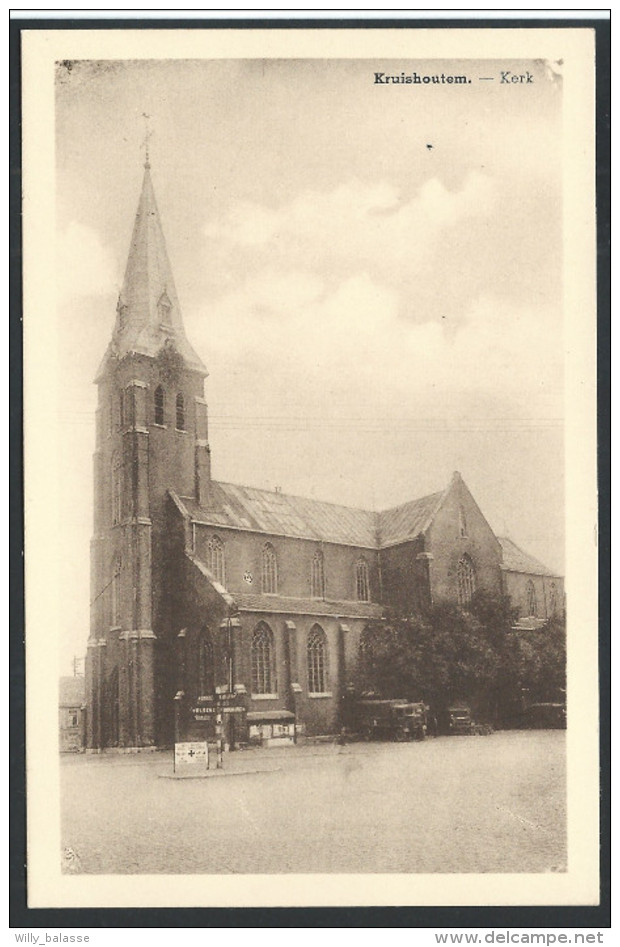 CPA - KRUISHOUTEM - CRUYSHAUTEM - Kerk   // - Kruishoutem