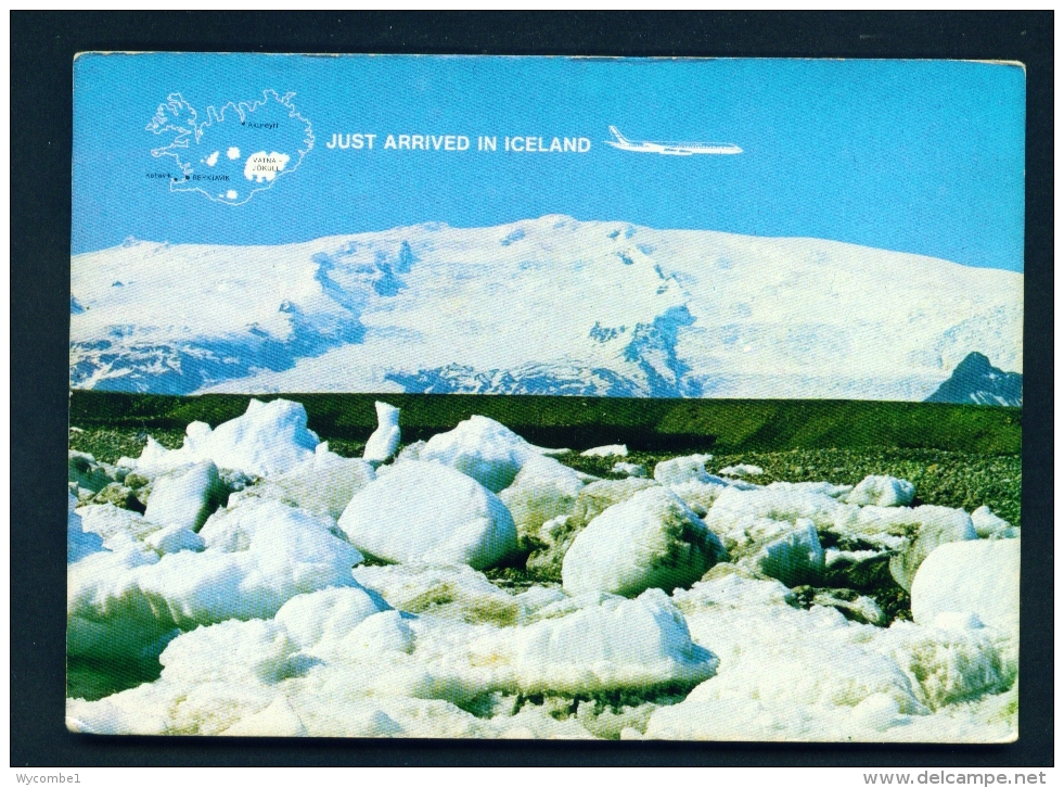 ICELAND  -  Vatnajokull Glacier Unused Postcard - Iceland