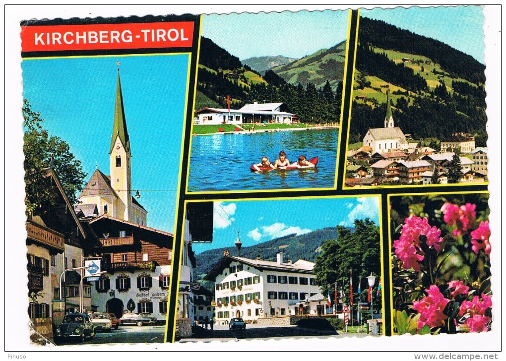 Ö-2894    KIRCHBERG : Multiview ( With ARAL-Tankstelle, Gasstation) - Kirchberg