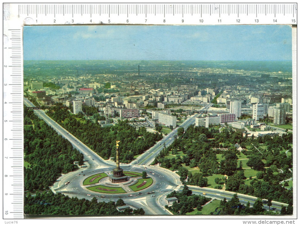 BERLIN   - TIERGARDEN  -    Siegessaule  Und  Hansaviertel - Tiergarten