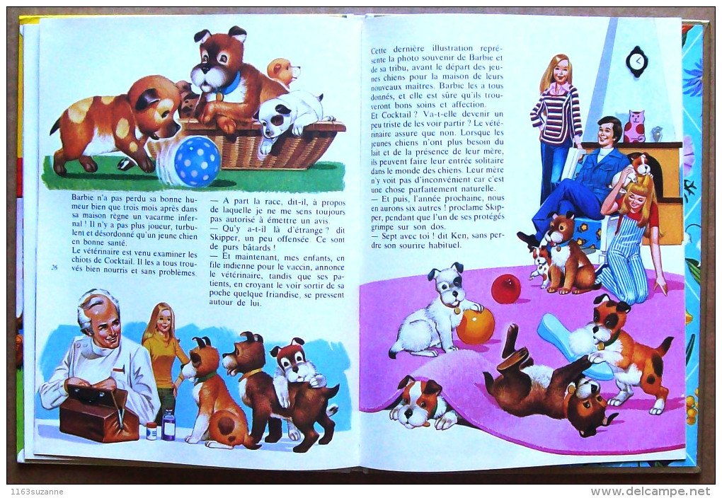 EO Editions Touret 1977 > Barbie #4 : BARBIE ET LE CHIEN Par Dolly & Gloria - Barbie