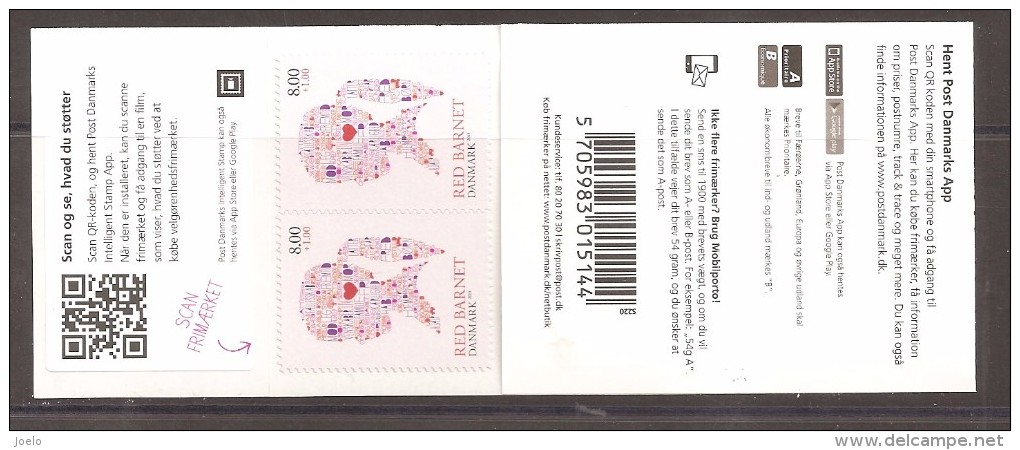 DENMARK 2013 RED BARNETT BOOKLET MNH - Nuovi