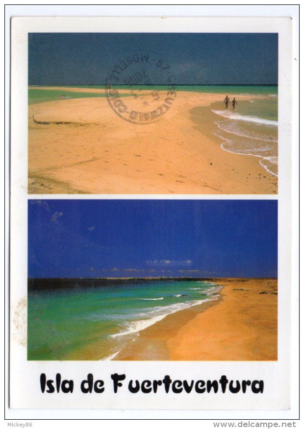 2006--carte Postale FUERTEVENTURA Pour La France--timbre-vignette 0.57€ - Cartas & Documentos