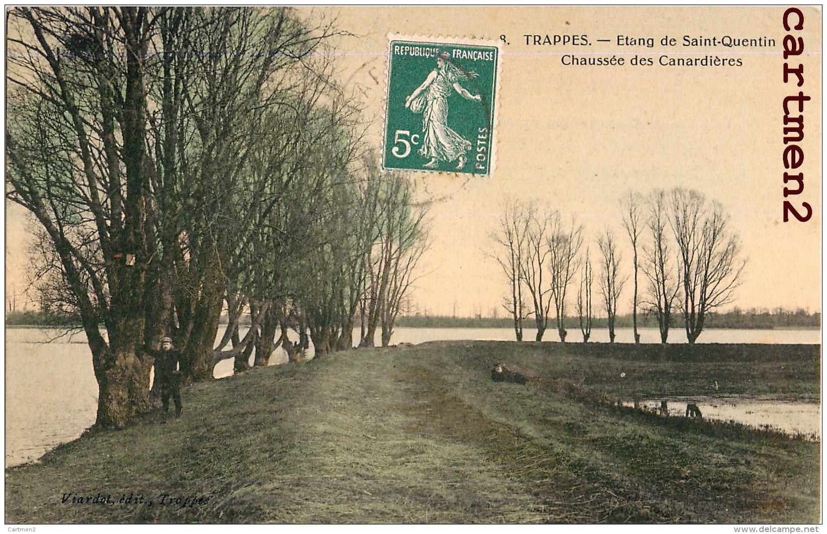 TRAPPES ETANG DE SAINT-QUENTIN CHAUSSEE DES CANARDIERES 78 YVELINES - Trappes