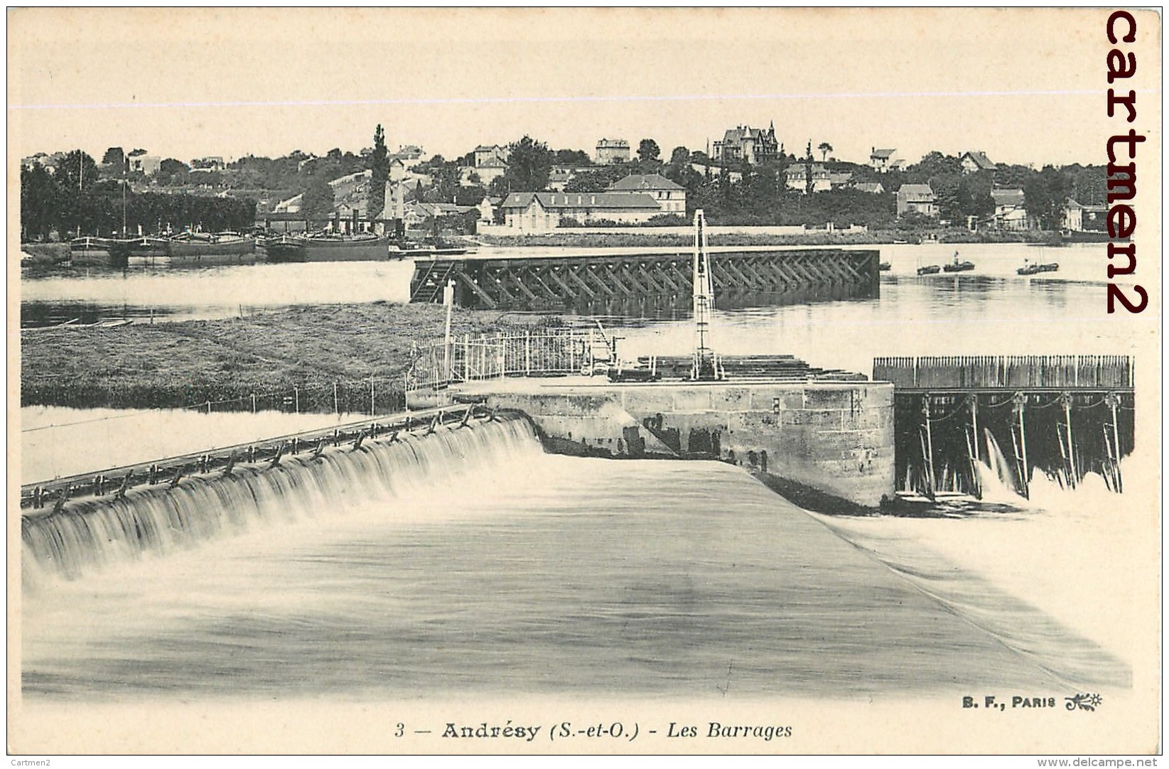 ANDRESY LES BARRAGES 78 YVELINES - Andresy