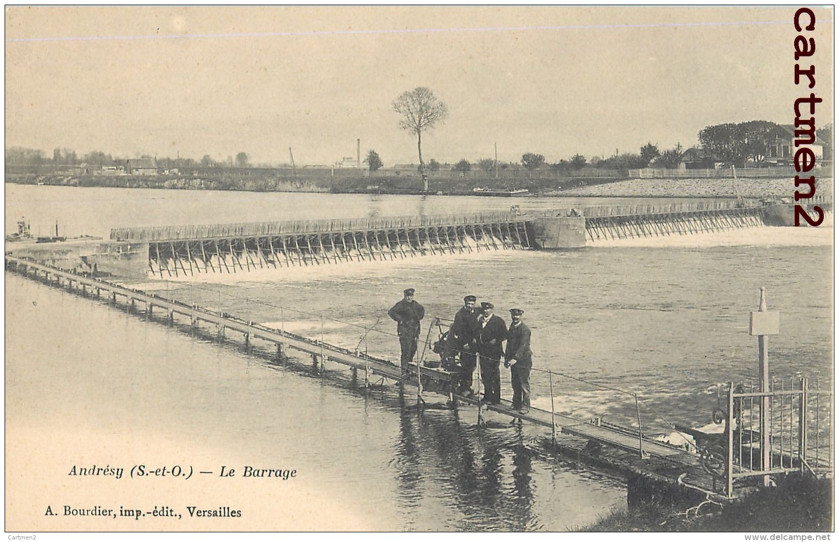 ANDRESY LE BARRAGE ANIME 78 YVELINES - Andresy