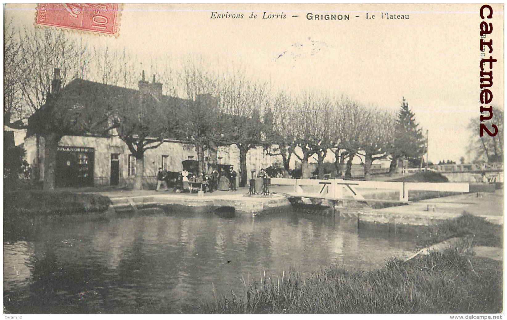 GRIGNON ENVIRONS DE LORRIS LE PLATEAU BARRAGE 78 YVELINES - Altri & Non Classificati