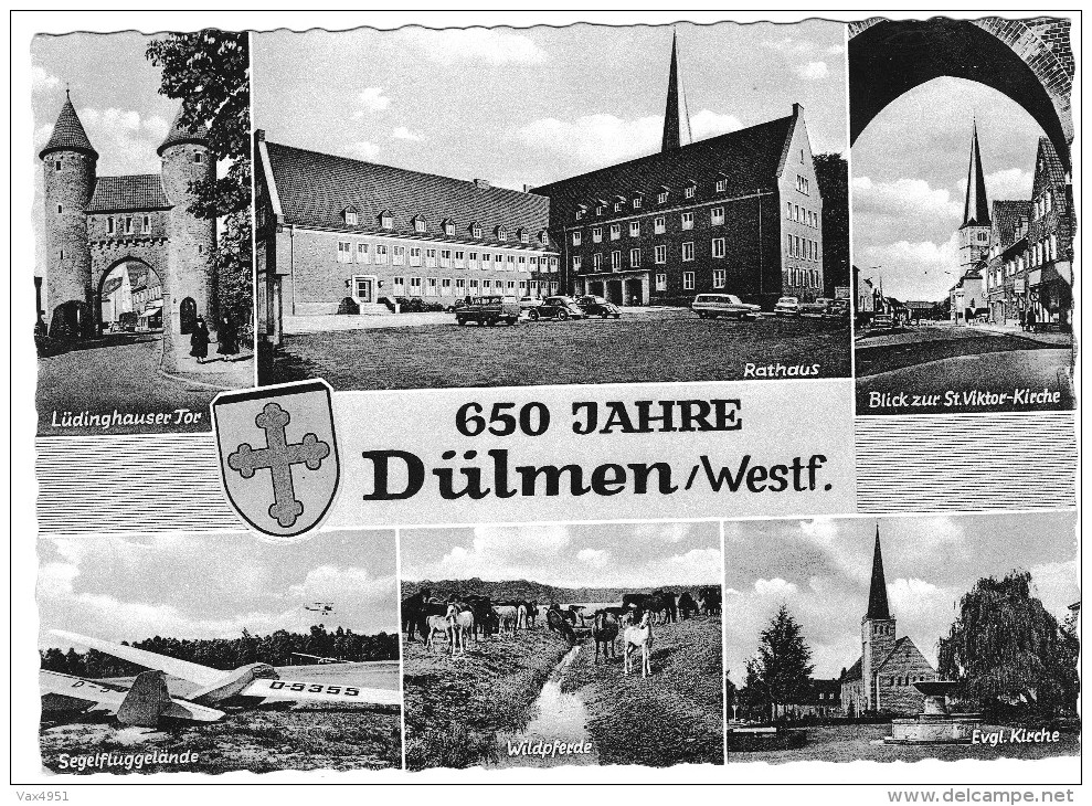 9 650 JAHRE DULMEN IM WESTF.MULTIVUES - Dülmen